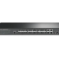 TP-Link JetStream 28-Port Gigabit SFP L2 Managed Network Switch, Managed, L2/L3, Gigabit Ethernet (10/100/1000), Rack mounting, 1U