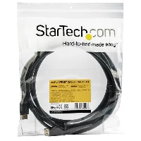 StarTech.com 5 m VESA Certified DisplayPort 1.4 Cable - 8K 60Hz HBR3 HDR - 16 ft Super UHD DisplayPort to DisplayPort Monitor Cord - Ultra HD 4K 120Hz DP 1.4 Slim Video Cable M/M DP Connector, 5 m, DisplayPort, DisplayPort, Male, Male, 7680 x 4320 pixels