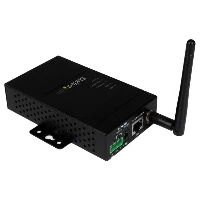 StarTech.com 1 Port Industrial RS-232 / 422 / 485 Serial to IP Ethernet Wireless Device Server with Redundant Power, 12 - 48 V, CSMA/CA ICMP, IP, TCP, UDP, DHCP, BOOTP, SSH, DNS, SNMP V1/V2c, HTTPS, SMTP, SSL, PPPoE, DDNS, SSL/TLS, TKIP, WEP, WPA, Activity, Link, Power, WLAN, Windows 7 Home Basic, Windows 7 Home Basic x64, Windows 7 Home Premium, Windows 7 Home Premium..., Windows Server 2003, Windows Server 2003 x64, Windows Server 2008 R2, Windows Server 2012, Windows...