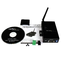 StarTech.com 1 Port Industrial RS-232 / 422 / 485 Serial to IP Ethernet Wireless Device Server with Redundant Power, 12 - 48 V, CSMA/CA ICMP, IP, TCP, UDP, DHCP, BOOTP, SSH, DNS, SNMP V1/V2c, HTTPS, SMTP, SSL, PPPoE, DDNS, SSL/TLS, TKIP, WEP, WPA, Activity, Link, Power, WLAN, Windows 7 Home Basic, Windows 7 Home Basic x64, Windows 7 Home Premium, Windows 7 Home Premium..., Windows Server 2003, Windows Server 2003 x64, Windows Server 2008 R2, Windows Server 2012, Windows...