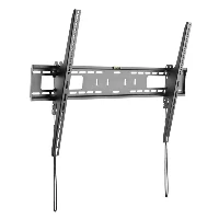 StarTech.com TV Wall Mount supports 60-100 inch VESA Displays (165lb/75kg) - Heavy Duty Tilting Universal TV Wall Mount - Adjustable Mounting Bracket for Large Flat Screens - Low Profile, 2.54 m (100