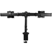 StarTech.com Desk-mount Dual-Monitor Arm - Cross Bar - Grommet/Desk Clamp Mount, Clamp, 16 kg, 33 cm (13