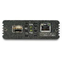 StarTech.com 10GbE Fiber Ethernet Media Converter for 1/2.5/5/10Gbps Network NBASE-T SFP to RJ45 Multigigabit Singlemode/Multimode Fiber Optic to Copper Network Ethernet to Fiber Bridge10GbE Fiber Ethernet Media Converter for 10Gbps Network 10GBASE-T SFP to RJ45 Multigigabit Singlemode/Multimode Fiber Optic to Copper Network Ethernet to Fiber Bridge, 10000 Mbit/s, IEEE 802.1Q, IEEE 802.3ae, IEEE 802.3an, 10 Gigabit Ethernet, 10,100,1000,1200,2500,5000,10000 Mbit/s, 10GBASE-LR, 10GBASE-SR, SFP+