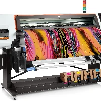 HP Stitch S500, Dye-sublimation, 1200 x 1200 DPI, Black, Cyan, Magenta, Yellow, 1625 x 1220 mm, 0.5 mm, Gigabit Ethernet