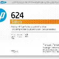 HP 624 775-ml Yellow Stitch Dye Sublimation Ink Cartridge, Standard Yield, Dye-sublimation ink, 775 ml, 1 pc(s)