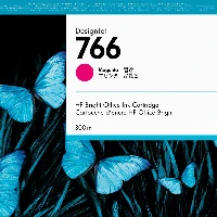 HP 766 300-ml Magenta DesignJet Ink Cartridge, Standard Yield, Dye-based ink, 300 ml, 1 pc(s)