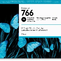 HP 766 300-ml Photo Black DesignJet Ink Cartridge, Standard Yield, Dye-based ink, Dye-based ink, 300 ml, 1 pc(s)