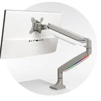 Kensington SmartFit One-Touch Height Adjustable Single Monitor Arm, Clamp/Bolt-through, 9 kg, 33 cm (13