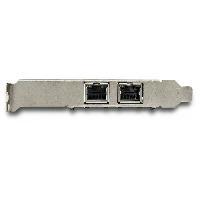 StarTech.com Dual Port 10G PCIe Network Adapter Card - Tehuti TN4010 10GBASE-T & NBASE-T PCI Express Network Interface Adapter 10/5/2.5/1GbE Multi Gigabit Ethernet 5 Speed NIC LAN Card, Internal, Wired, PCI Express, Ethernet, 10000 Mbit/s, Black