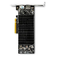 StarTech.com Dual Port 10G PCIe Network Adapter Card - Tehuti TN4010 10GBASE-T & NBASE-T PCI Express Network Interface Adapter 10/5/2.5/1GbE Multi Gigabit Ethernet 5 Speed NIC LAN Card, Internal, Wired, PCI Express, Ethernet, 10000 Mbit/s, Black