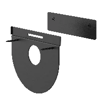 Logitech Tap Wall Mount, Wall mount, Black, Wall, Logitech, Tap, 244 mm