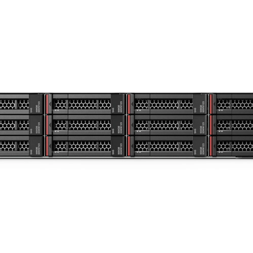 Lenovo ThinkSystem SR550, 2.1 GHz, 4208, 16 GB, DDR4-SDRAM, 750 W, Rack (2U)
