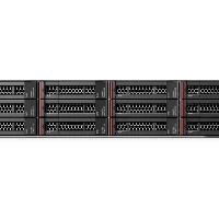 Lenovo ThinkSystem SR550, 2.1 GHz, 4208, 16 GB, DDR4-SDRAM, 750 W, Rack (2U)