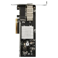 StarTech.com 1-Port 40G QSFP+ Network Card - Intel XL710 Open QSFP+ Converged Adapter - PCIe 40 Gigabit Ethernet Server NIC - 40GbE Fiber Optic LAN Card - Dell PowerEdge HPE ProLiant, Internal, Wired, PCI Express, Fiber, 40000 Mbit/s, Black