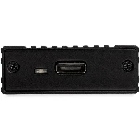 StarTech.com USB-C 10Gbps to M.2 NVMe SSD Enclosure - Portable External M.2 NGFF PCIe Aluminum Case - 1GB/s Read/Write - Supports 2230, 2242, 2260, 2280 - TB3 Compatible - Mac & PC, SSD enclosure, M.2, M.2, 10 Gbit/s, USB connectivity, Black