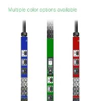 APC NetShelter Rack PDU Advanced - Unit distribuzione alimentazione (montabile in rack) - misurato - AC 400/415 V - 17.3 kW - 17300 VA - trifase - Ethernet 10/100, Ethernet 10/100/1000 - ingresso IEC 60309 530P6 - connettori di uscita 48 (24 x IEC 60320