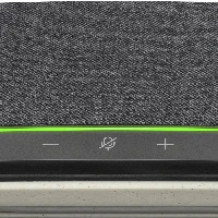 POLY Sync 10 USB-A USB-C Speakerphone, PC, Silver, 0.715 m, IP64, Windows 10, 100 - 7800 Hz