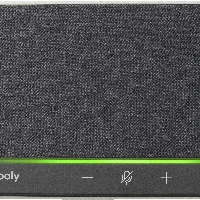 POLY Sync 10 USB-A USB-C Speakerphone, PC, Silver, 0.715 m, IP64, Windows 10, 100 - 7800 Hz