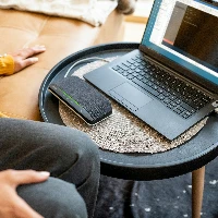 POLY Sync 10 USB-A USB-C Speakerphone, PC, Silver, 0.715 m, IP64, Windows 10, 100 - 7800 Hz