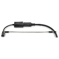 StarTech.com Cavi di raccordo di sicurezza - Confezione da 10 - Acciaio - Regolabili - Cavo di sicurezza - argento - 30 cm (pacchetto di 10)