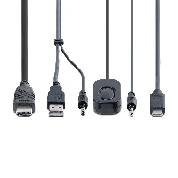 StarTech.com 2-Port Hybrid USB-C HDMI Cable KVM Switch, 4K 60Hz, Compact KVM with 6ft/1.8m USB-A/HDMI/Audio & 4ft/1.2m USB-C Integrated Host Cables, Bus Powered - Remote Push Button/Hotkey Switching (C2-H46-UAC-CBL-KVM) - Switch KVM / audio / USB - compat