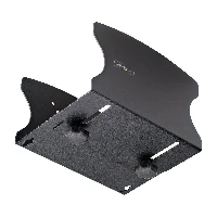 StarTech.com PC Wall Mount Bracket, Supports Desktop Computers Up To 40lb (18kg), Tool-Less Adjustments 1.9-7.8in (50-200mm), Heavy-Duty Wall Mount Shelf/Holder for PC Case/Tower, Wall-mounted CPU holder, Desktop, 18 kg, Black, Plastic, Rubber, Steel, Vertical