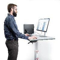 StarTech.com PC Wall Mount Bracket, Supports Desktop Computers Up To 40lb (18kg), Tool-Less Adjustments 1.9-7.8in (50-200mm), Heavy-Duty Wall Mount Shelf/Holder for PC Case/Tower, Wall-mounted CPU holder, Desktop, 18 kg, Black, Plastic, Rubber, Steel, Vertical