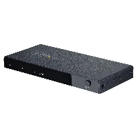 StarTech.com 4-Port 8K HDMI Switch, HDMI 2.1 Switcher 4K 120Hz HDR10+, 8K 60Hz UHD, HDMI Switch 4 In 1 Out, Auto/Manual Source Switching, Remote Control and Power Adapter Included - 7.1 Channel Audio/eARC (4PORT-8K-HDMI-SWITCH) - Selettore video/audio - 4
