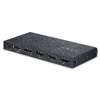 StarTech.com 4-Port 8K HDMI Switch, HDMI 2.1 Switcher 4K 120Hz HDR10+, 8K 60Hz UHD, HDMI Switch 4 In 1 Out, Auto/Manual Source Switching, Remote Control and Power Adapter Included - 7.1 Channel Audio/eARC (4PORT-8K-HDMI-SWITCH) - Selettore video/audio - 4