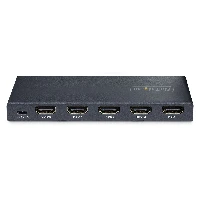 StarTech.com 4-Port 8K HDMI Switch, HDMI 2.1 Switcher 4K 120Hz HDR10+, 8K 60Hz UHD, HDMI Switch 4 In 1 Out, Auto/Manual Source Switching, Remote Control and Power Adapter Included - 7.1 Channel Audio/eARC (4PORT-8K-HDMI-SWITCH) - Selettore video/audio - 4