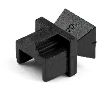 StarTech.com Protezione antipolvere per RJ45 - 100 pezzi - Tappo di chiusura per RJ45 riutilizzabile a scatto per Hub Switches (RJ45COVER) - Riparo anti polvere - nero (pacchetto di 100)