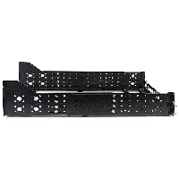 StarTech.com Staffe Universali regolabili in profondit per Armadi e Rack da 19 - 3U - Rotaia rack - nero - 3U - 19 - per P/N RK1233BKM, RK2433BKM, RK2537BKM, RK3236BKF, RK4236BKB, RK4242BK24, RK4242BK30