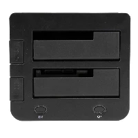 StarTech.com Dual-Bay USB 3.0 to SATA and IDE Hard Drive Docking Station, USB Hard Drive Dock, External 2.5/3.5
