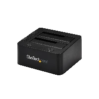 StarTech.com Dual-Bay USB 3.0 to SATA and IDE Hard Drive Docking Station, USB Hard Drive Dock, External 2.5/3.5