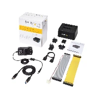 StarTech.com Dual-Bay USB 3.0 to SATA and IDE Hard Drive Docking Station, USB Hard Drive Dock, External 2.5/3.5