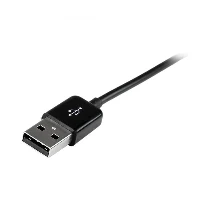 StarTech.com 0.5m Dock Connector to USB Cable for ASUS Transformer Pad and Eee Pad Transformer / Slider, Black, USB A, Asus 40-pin, 0.5 m, Male, Male