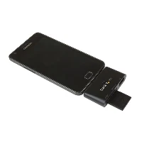 StarTech.com On-the-Go USB card reader for mobile devices - supports SD & Micro SD cards, MicroSD (TransFlash), MiniSD, MMC, SD, Black, 480 Mbit/s, Plastic, Activity, 64 GB