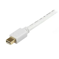StarTech.com 15 ft Mini DisplayPort to VGA Adapter Converter Cable  mDP to VGA 1920x1200 - White, 4.75 m, mini DisplayPort, VGA (D-Sub), Male, Male, Straight