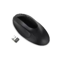 Kensington Pro Fit Ergo Wireless Mouse Black, Right-hand, RF Wireless + Bluetooth, 1600 DPI, Black