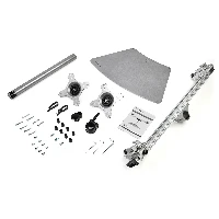 StarTech.com Dual Monitor Stand - Ergonomic Free Standing Dual Monitor Desktop Stand for two 24