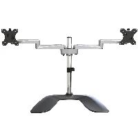 StarTech.com Dual Monitor Stand - Ergonomic Desktop Monitor Stand for up to 32