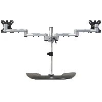 StarTech.com Dual Monitor Stand - Ergonomic Desktop Monitor Stand for up to 32