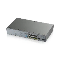 Zyxel GS1300-10HP, Unmanaged, Gigabit Ethernet (10/100/1000), Power over Ethernet (PoE), Rack mounting, Wall mountable