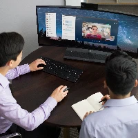 HP Wireless Premium Keyboard, Full-size (100%), RF Wireless, Black