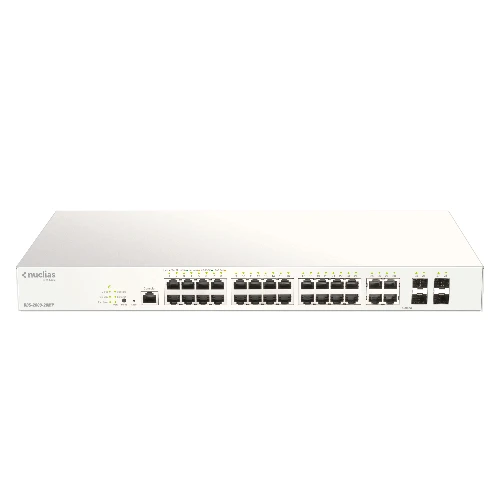 D-Link DBS-2000-28MP, Managed, L2, Gigabit Ethernet (10/100/1000), Rack mounting