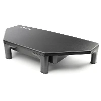 StarTech.com Monitor Riser Stand for Corner Workstation - Height Adjustable, Black, 81.3 cm (32