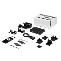 StarTech.com 4-Port HDMI Video Switch - 3x HDMI and 1x DisplayPort - 4K 60Hz, HDMI/DisplayPort, Metal, Black, 60 Hz, 1280 x 720 (HD 720), 1920 x 1080 (HD 1080), 1920 x 1200 (WUXGA), 2560 x 1600 (WQXGA), 3840 x 2160,..., 4096 x 2160 pixels