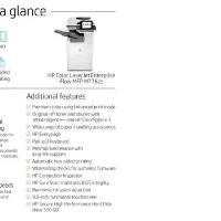 HP Color LaserJet Enterprise Flow MFP M776zs, Print, copy, scan and fax, Two-sided printing Scan to email, Laser, Colour printing, 1200 x 1200 DPI, A3, Direct printing, Black, White