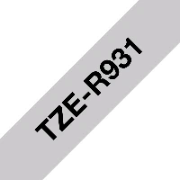 Brother TZE-R931, Black, Silver, Brother, 1.2 cm, 4 m, Blister