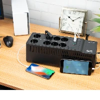 APC Back-UPS 850VA 230V USB Type-C and A charging ports, Standby (Offline), 0.85 kVA, 520 W, Sine, 220 V, 230 V